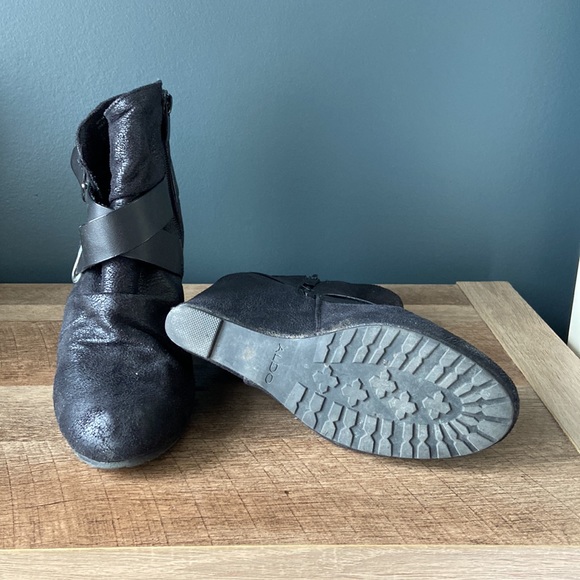 Aldo ankle wedge boots - Picture 5 of 5